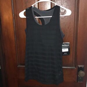 NWT Black Diamond Mesh Tank and Bra